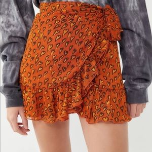 Urban Outfitters Tie Front Rata Skirt